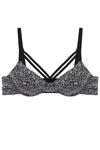 Caged Plunge Bra W/ Underwire
