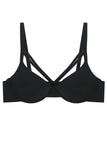 Caged Plunge Bra W/ Underwire