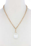 Teardrop Pendant Necklace