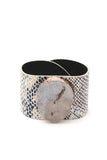Snake Pattern Wrap Bracelet