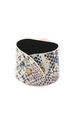 Snake Pattern Wrap Bracelet