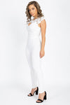 Crochet Lace Cutout Jumpsuit