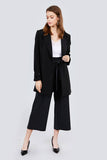 Button Down Paperbag Cullote Stripe Pants