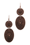 Metal Drop Earring