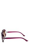 Polycarbonate Uv400 Butterfly Fashion Sunglasses
