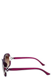 Polycarbonate Uv400 Butterfly Fashion Sunglasses