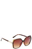 Stylish Rhinestone Accent Sunglasses