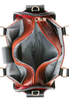 Buckle Accent Stylish Cute Satchel With Long Strap