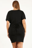 Plus Size Solid, Bodycon Dress