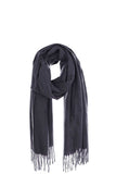 Solid Color Modern Fringe Scarf