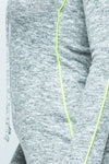 Brushed Hacci Side Piping Detail Hoodie And Tank Top Dress Set