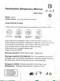 N95 Particulate Respirator, Protective Face Mask 10 Pieces