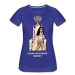 Queens are born in March!!! Women’s Premium T-Shirt - royal blue
