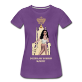 Queens are born in March!!! Women’s Premium T-Shirt - purple