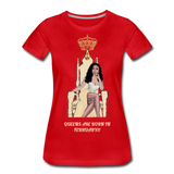 Queens are born in February!!! Women’s Premium T-Shirt - red