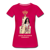 Queens are born in February!!! Women’s Premium T-Shirt - dark pink