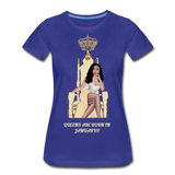 Queens are born in January!!! Women’s Premium T-Shirt - royal blue