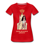 Queens are born in January!!! Women’s Premium T-Shirt - red