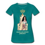 Queens are born in January!!! Women’s Premium T-Shirt - teal