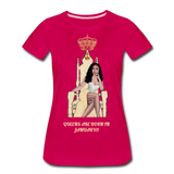 Queens are born in January!!! Women’s Premium T-Shirt - dark pink