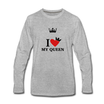 Valentine’s Men's Premium Long Sleeve T-Shirt - heather gray