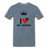 Valentine’s Men's Premium T-Shirt - steel blue
