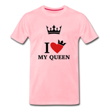 Valentine’s Men's Premium T-Shirt - pink