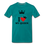 Valentine’s Men's Premium T-Shirt - teal
