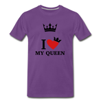 Valentine’s Men's Premium T-Shirt - purple