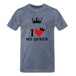 Valentine’s Men's Premium T-Shirt - heather blue