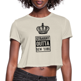 Customized Women's Cropped T-Shirt - dust