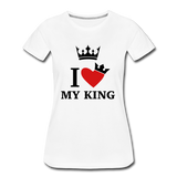 Valentine’s Women’s Premium T-Shirt - white