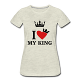 Valentine’s Women’s Premium T-Shirt - heather oatmeal