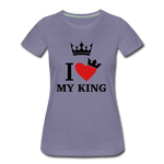 Valentine’s Women’s Premium T-Shirt - washed violet