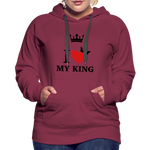 Valentine’s Women’s Premium Hoodie - burgundy